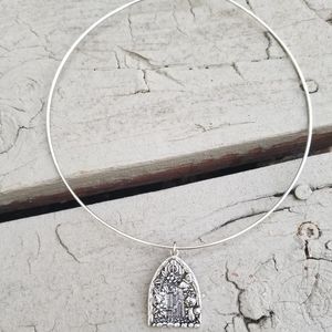 Fairy door renaissance necklace
